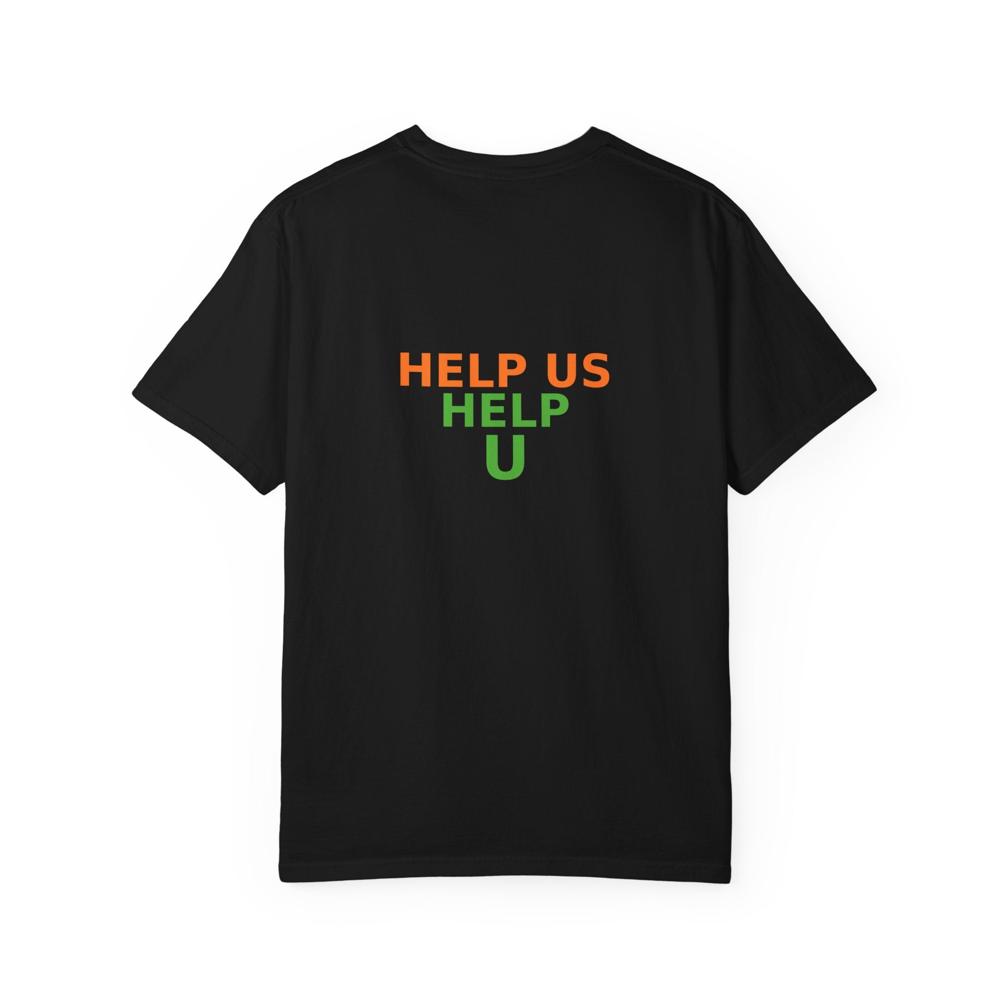 HUHU Heart Logo T-Shirt — Colorful Community Graphic Tee