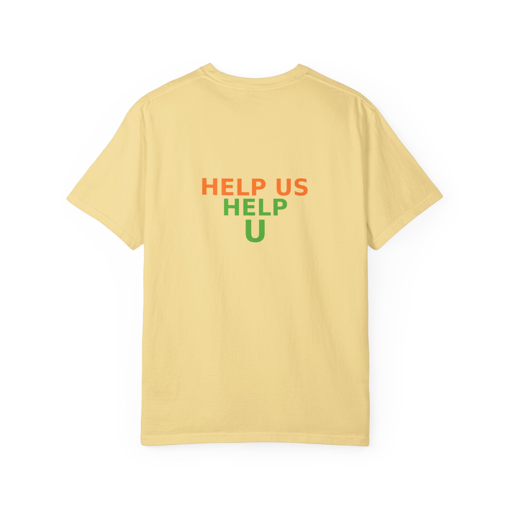 HUHU Heart Logo T-Shirt — Colorful Community Graphic Tee