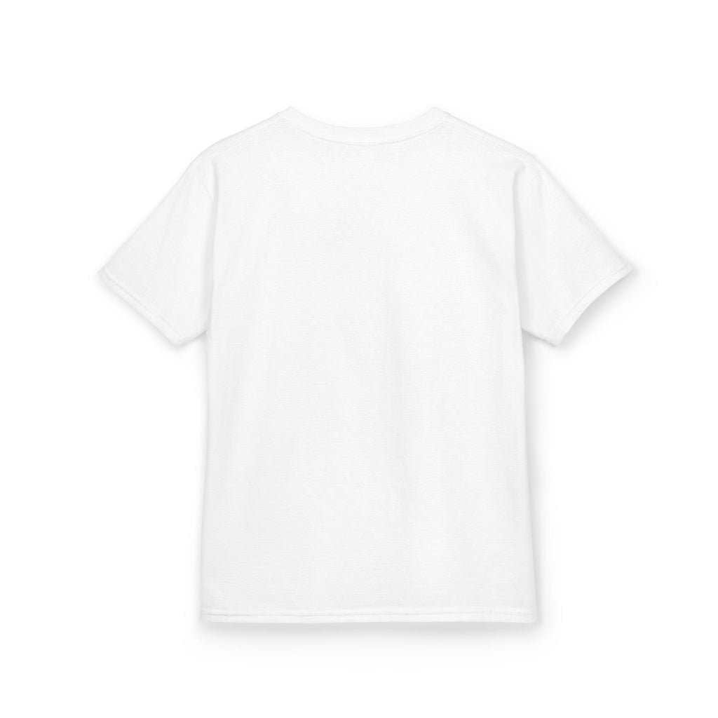 Kids Logo Tee — Colorful Heart & 'HUHU' Graphic Kids T-Shirt