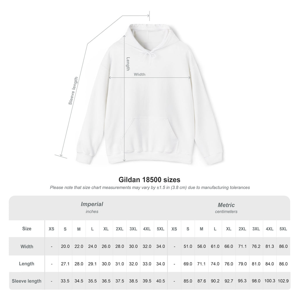 HUHU Heart Logo Hoodie — Colorful Tree of Life Casual Pullover