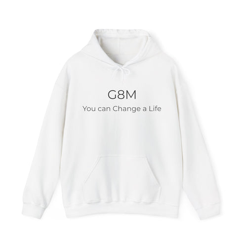 G8M "You Can Change a Life" Hoodie — Inspirational Awareness Pullover