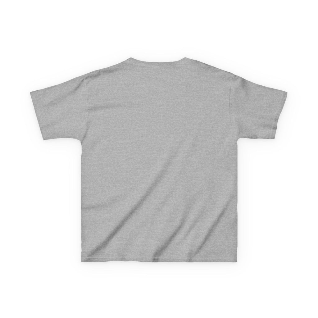 Kids Logo Tee — Colorful Heart & 'HUHU' Graphic Kids T-Shirt