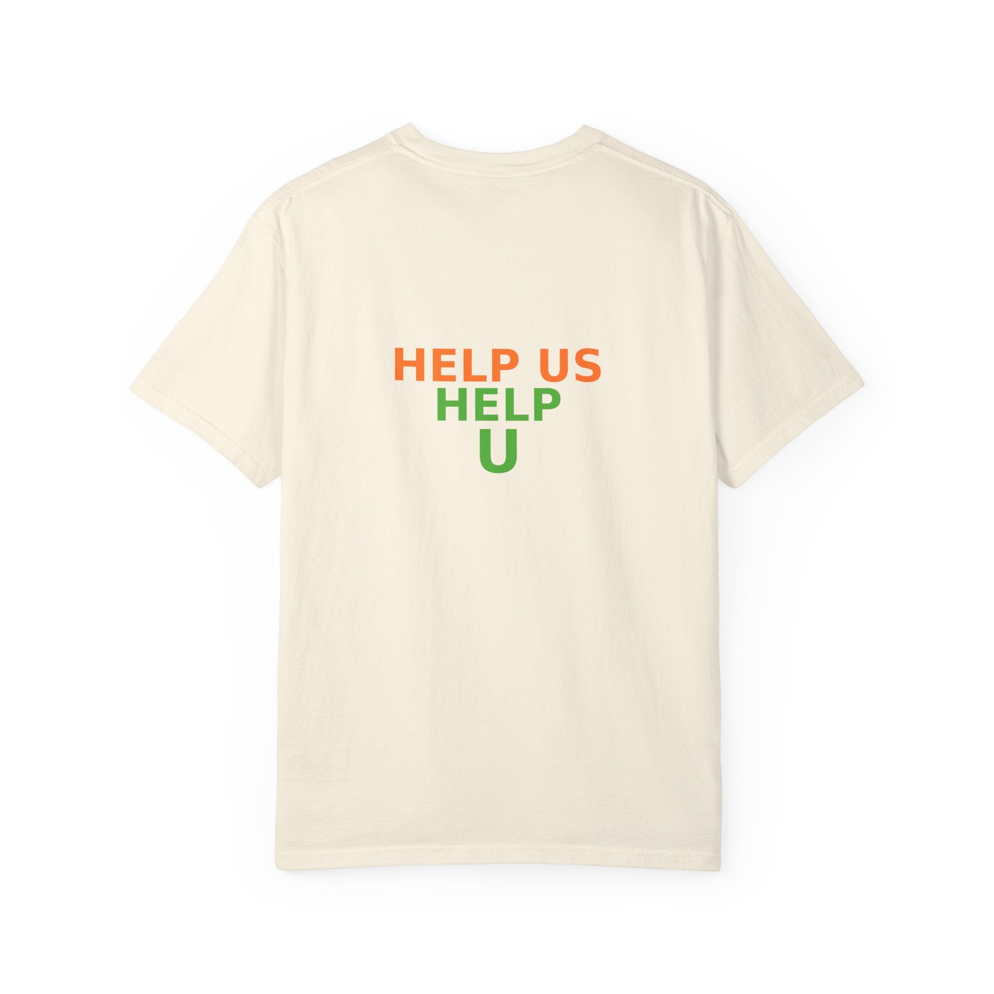 HUHU Heart Logo T-Shirt — Colorful Community Graphic Tee