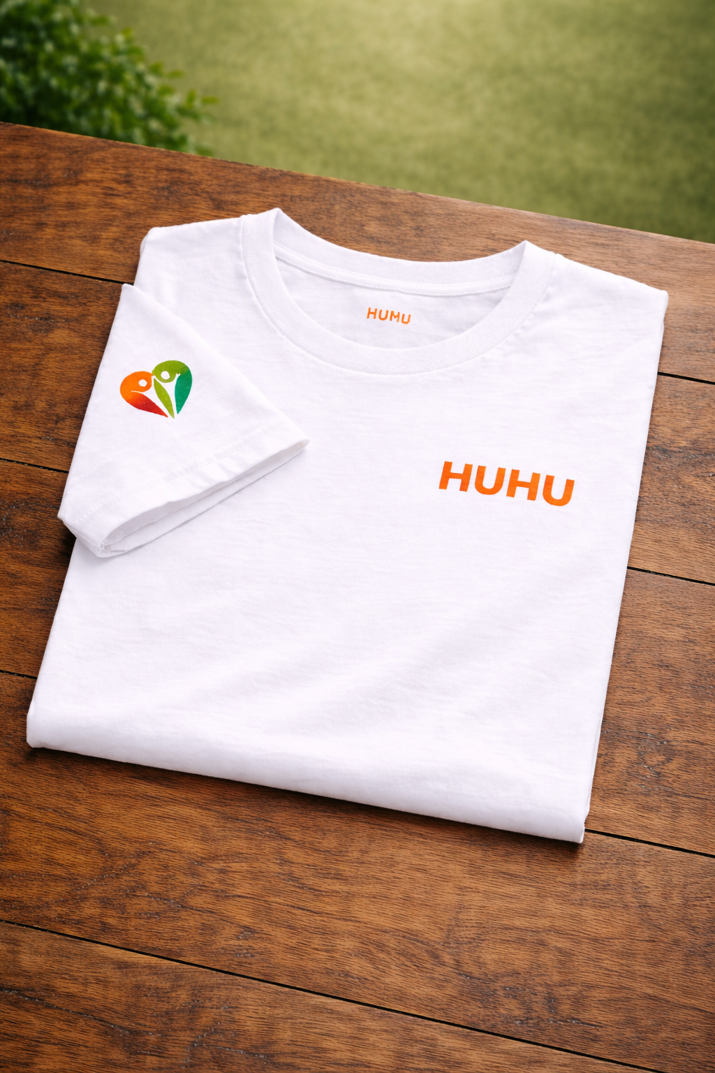 Help Us Help U T-Shirt — Charity Volunteer Logo Tee