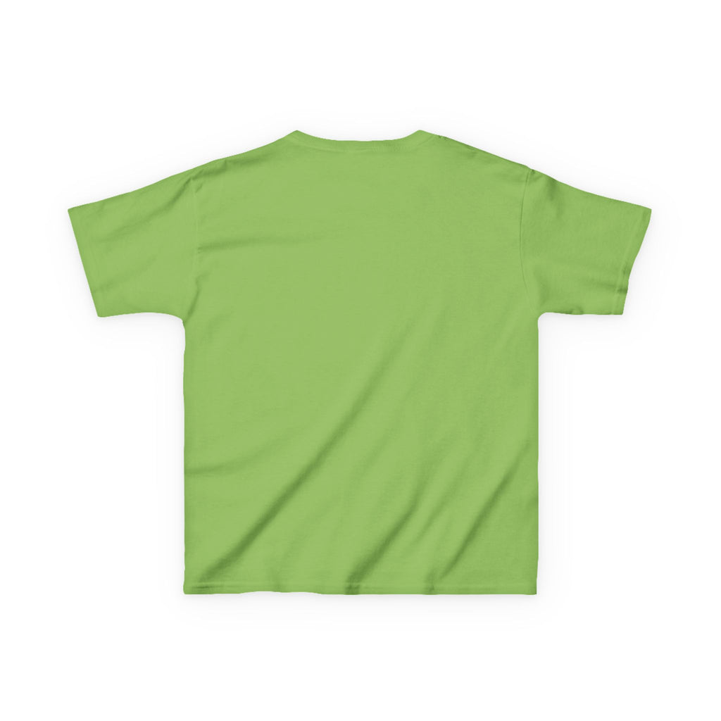 Kids Logo Tee — Colorful Heart & 'HUHU' Graphic Kids T-Shirt