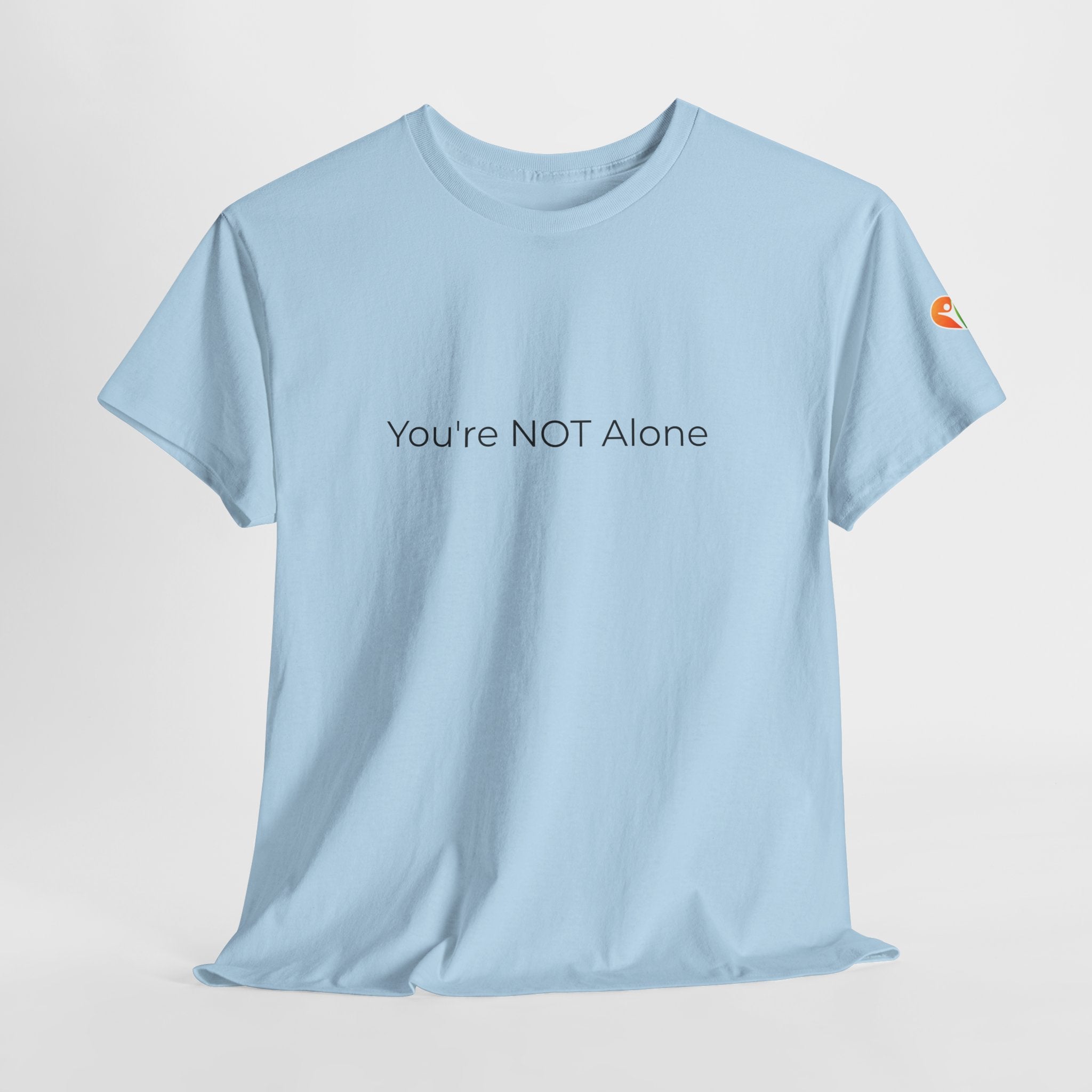 You’re Not Alone T-Shirt — Minimalist Mental Health Awareness Tee