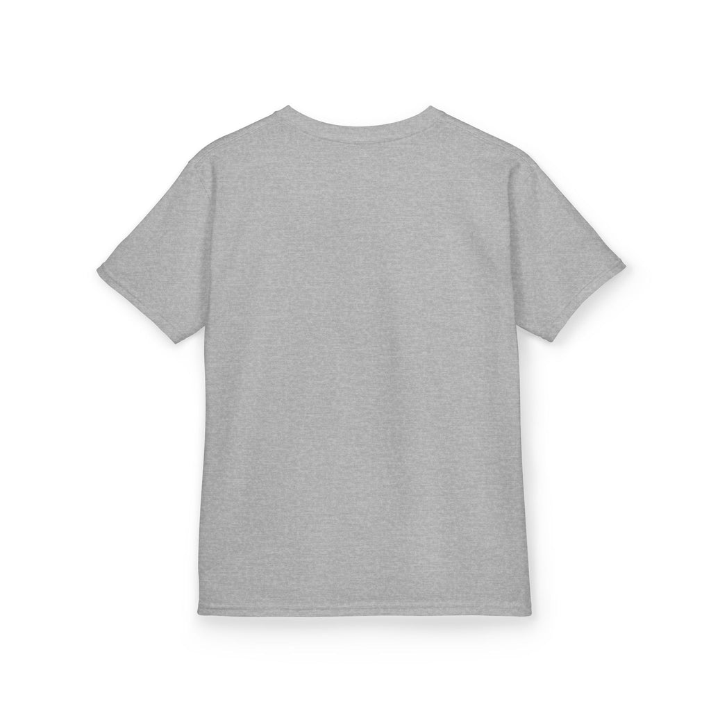 Kids Logo Tee — Colorful Heart & 'HUHU' Graphic Kids T-Shirt