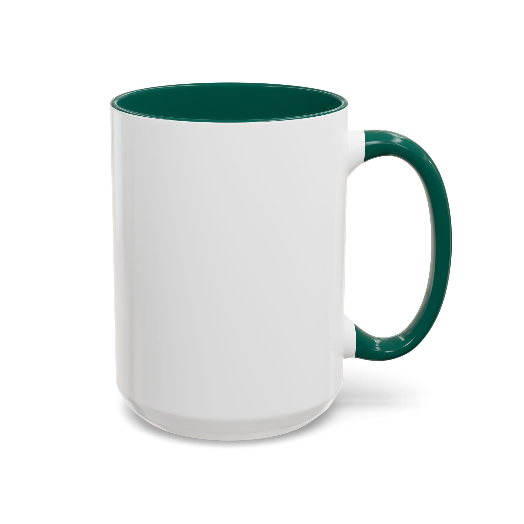 HUHU Heart Logo Coffee Mug (11oz & 15oz) - Colorful Gradient Ceramic Mug