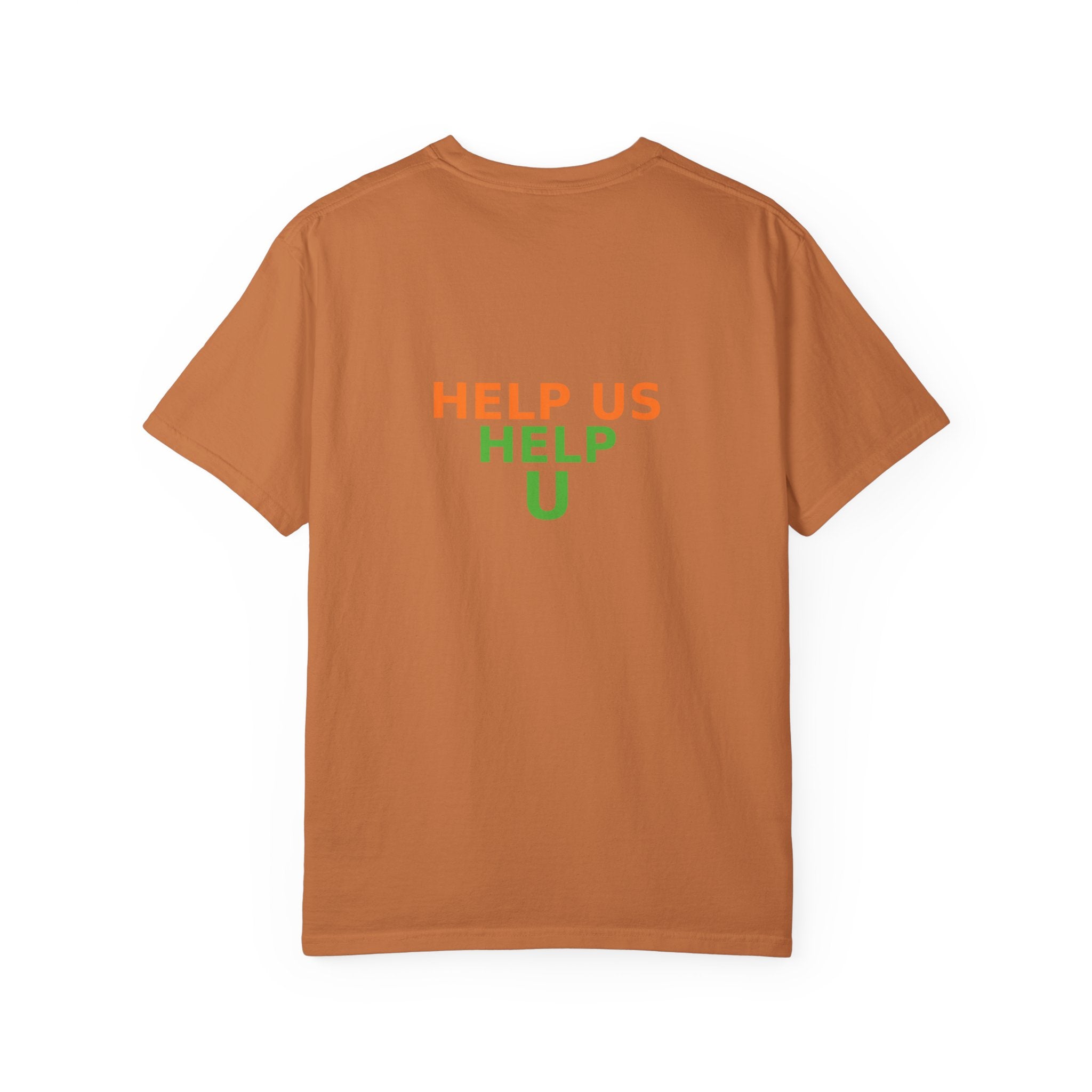HUHU Heart Logo T-Shirt — Colorful Community Graphic Tee