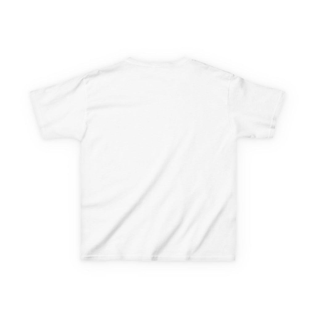 Kids Logo Tee — Colorful Heart & 'HUHU' Graphic Kids T-Shirt