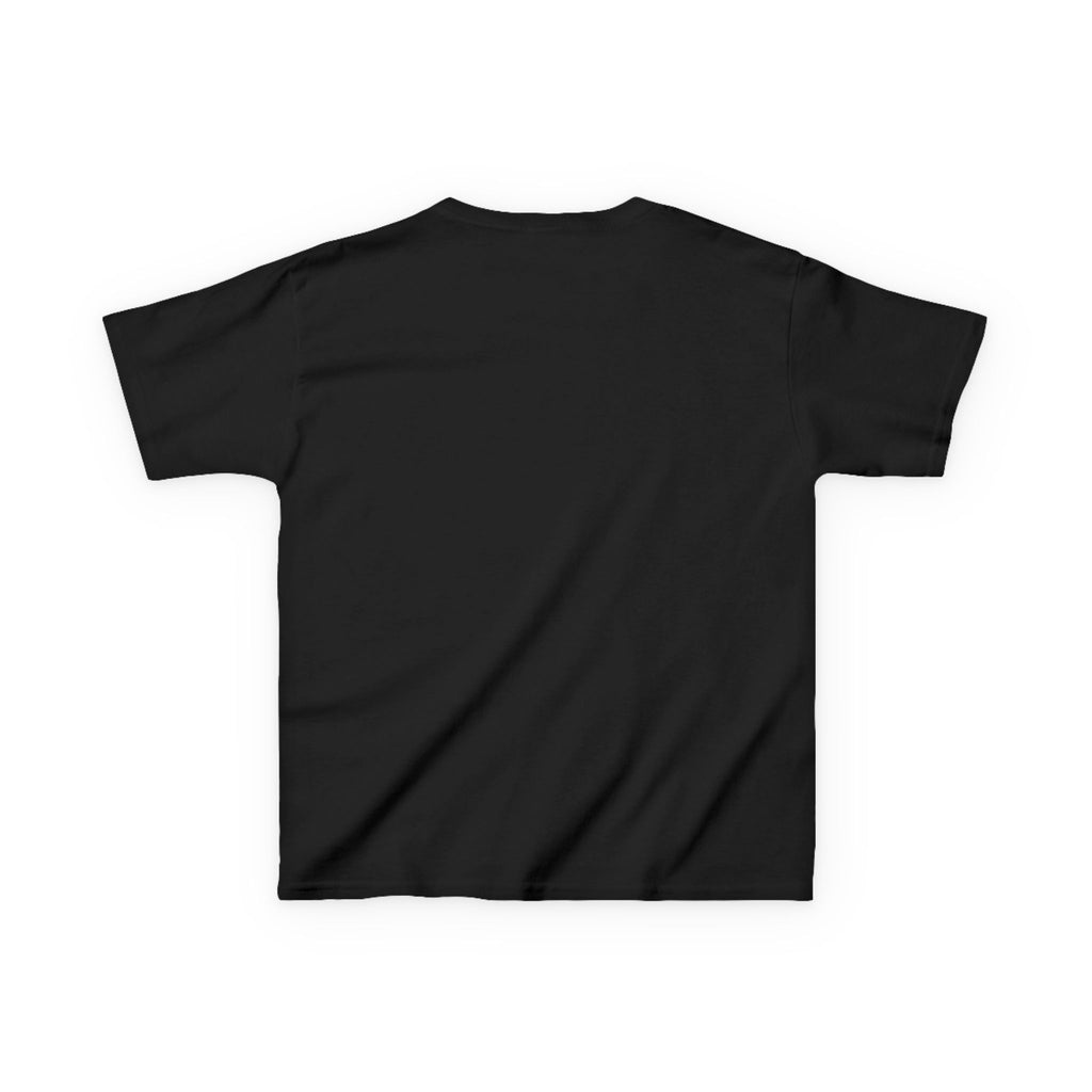 Kids Logo Tee — Colorful Heart & 'HUHU' Graphic Kids T-Shirt