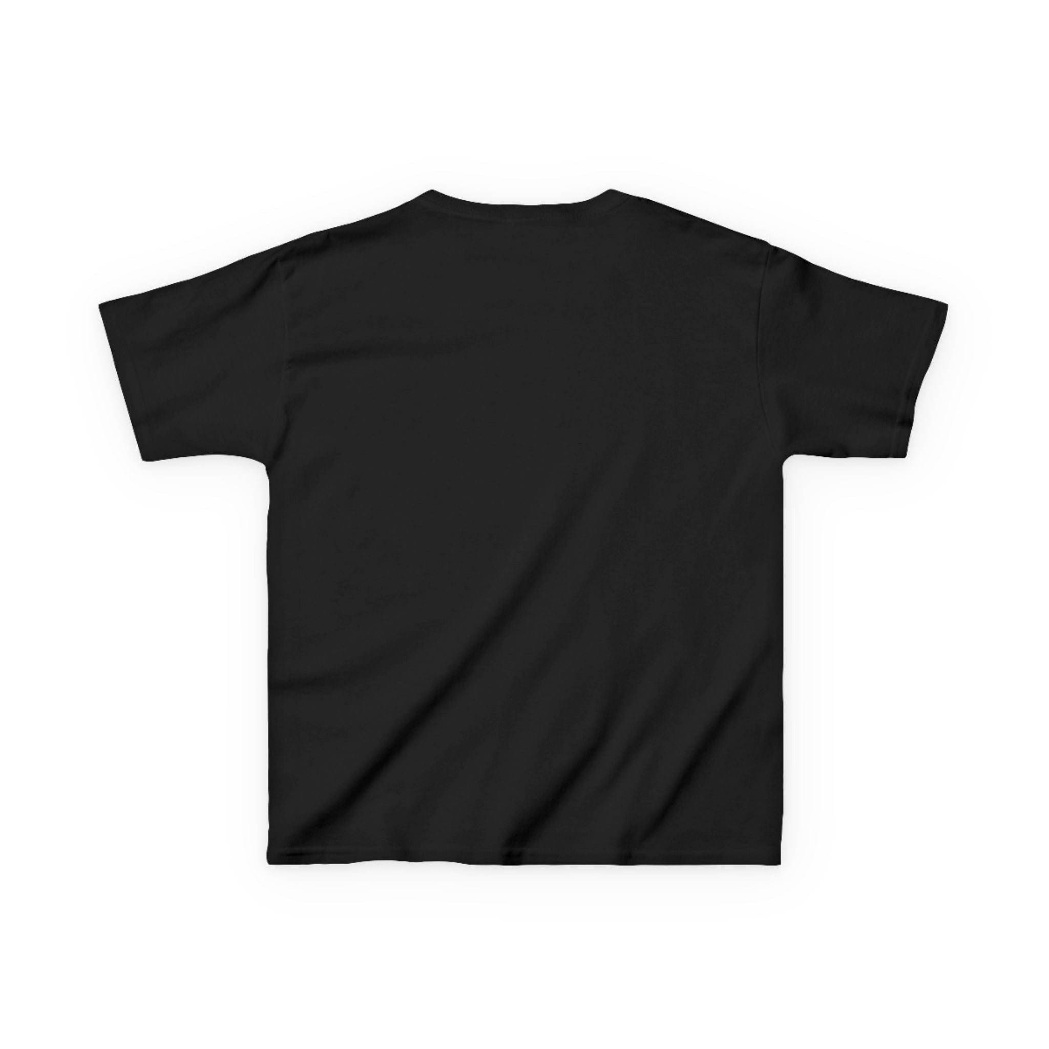 Kids Logo Tee — Colorful Heart & 'HUHU' Graphic Kids T-Shirt